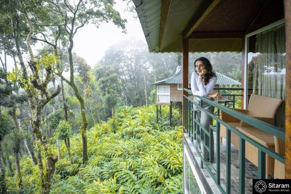 Anamcararetreats-remembering-her-sitaram-munnar-retreat - Forest Bathing Duplex view with Model